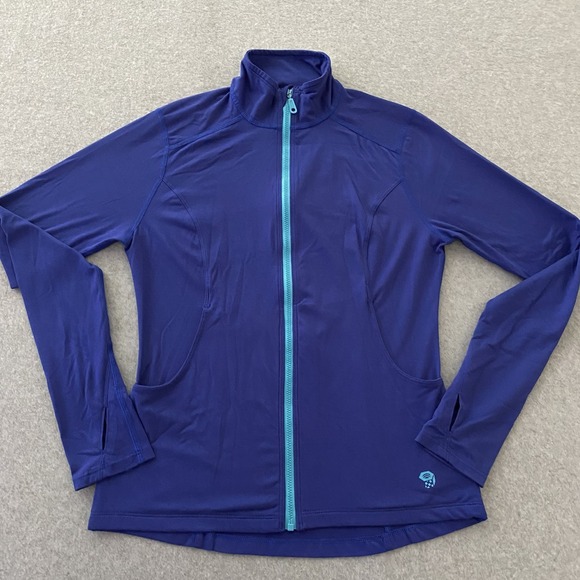 Mountain Hardwear Jackets & Blazers - Mountain Hardwear Butter Jacket Womens XS‎ Cobalt Discontinued Athletic Silver